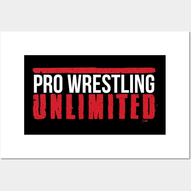 Pro Wrestling Unlimited Old School Wall Art by PWUnlimited